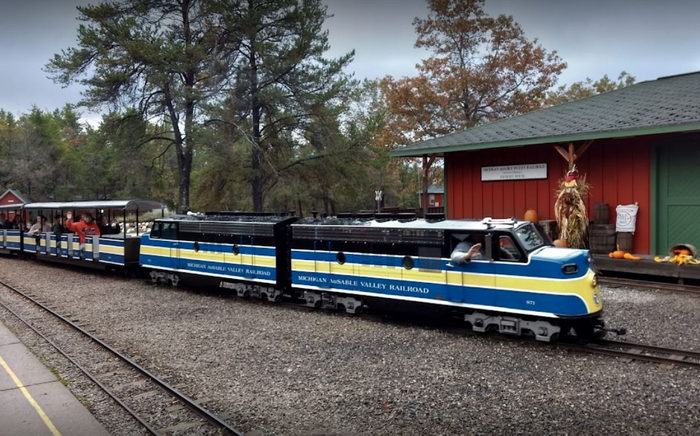 Michigan AuSable Valley Railroad - From Website (newer photo)